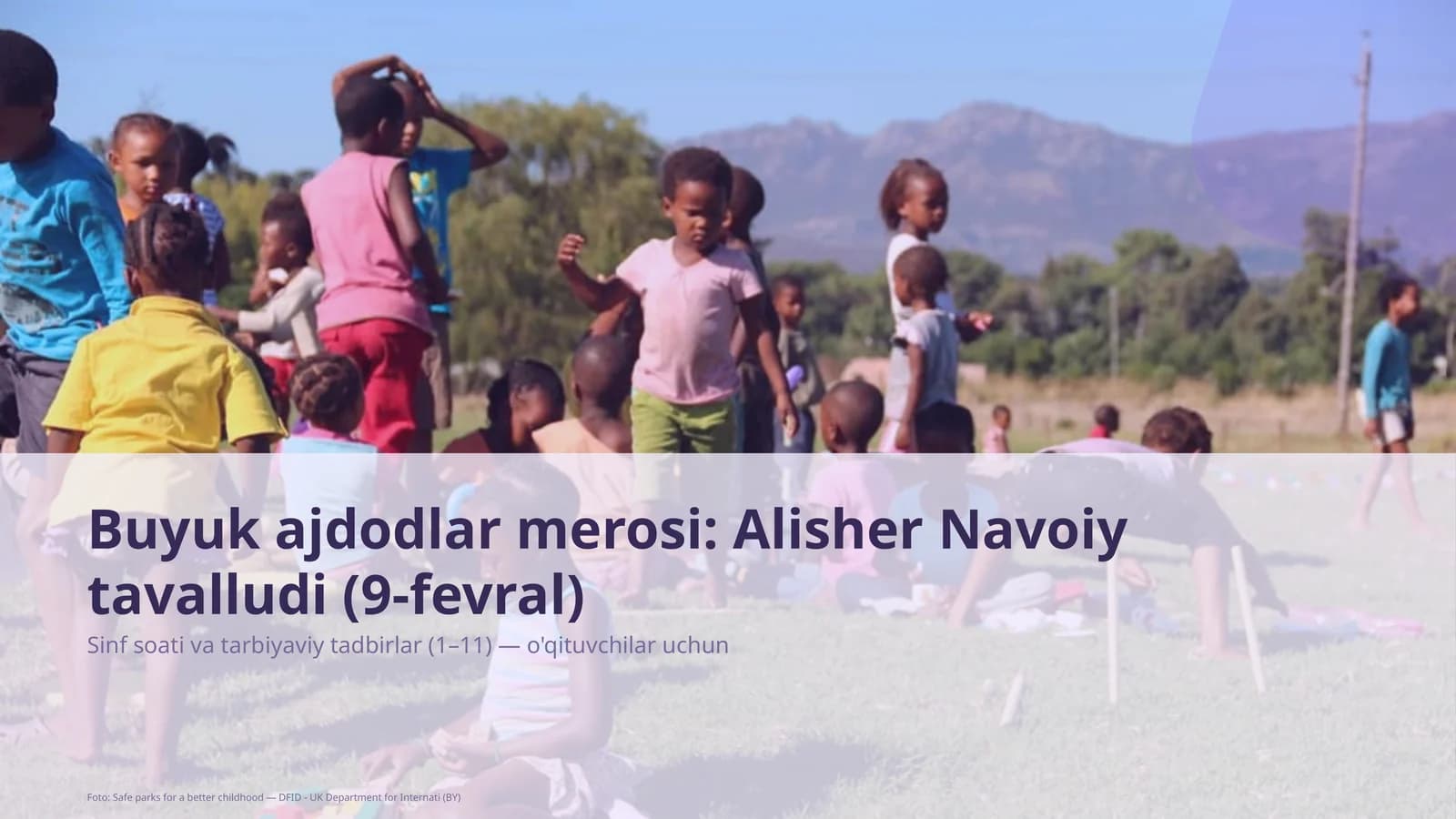 Buyuk ajdodlar merosi: Alisher Navoiy tavalludi (9-fevral)