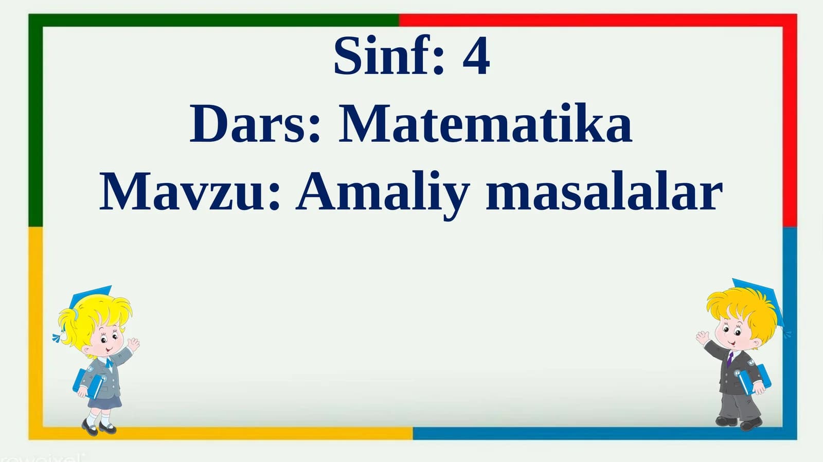Amaliymasalalar