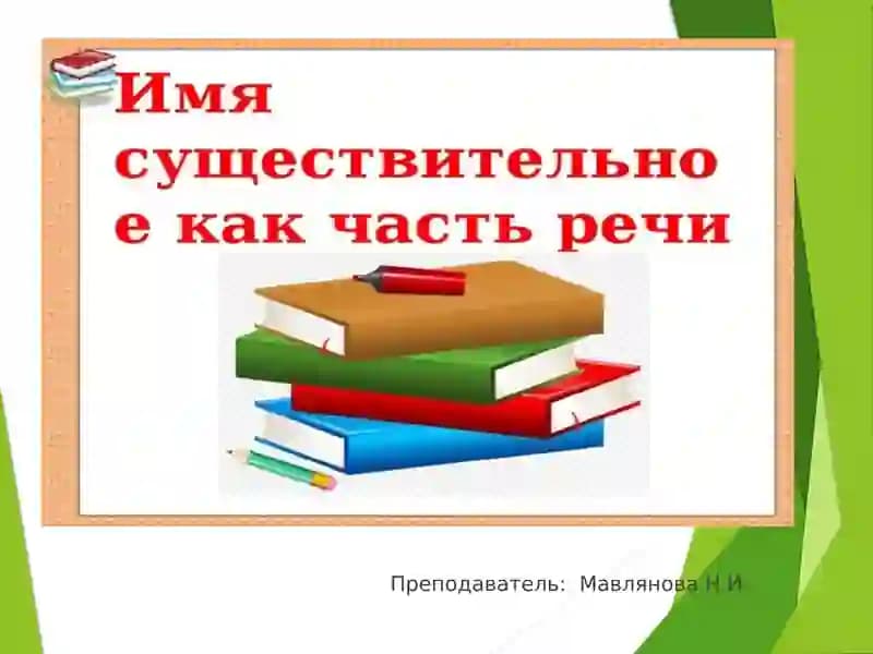 Части речи