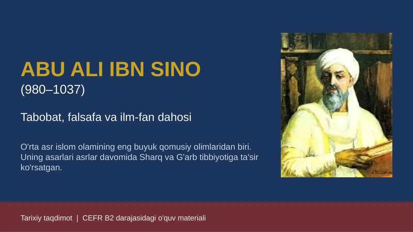 ABU ALI IBN SINO