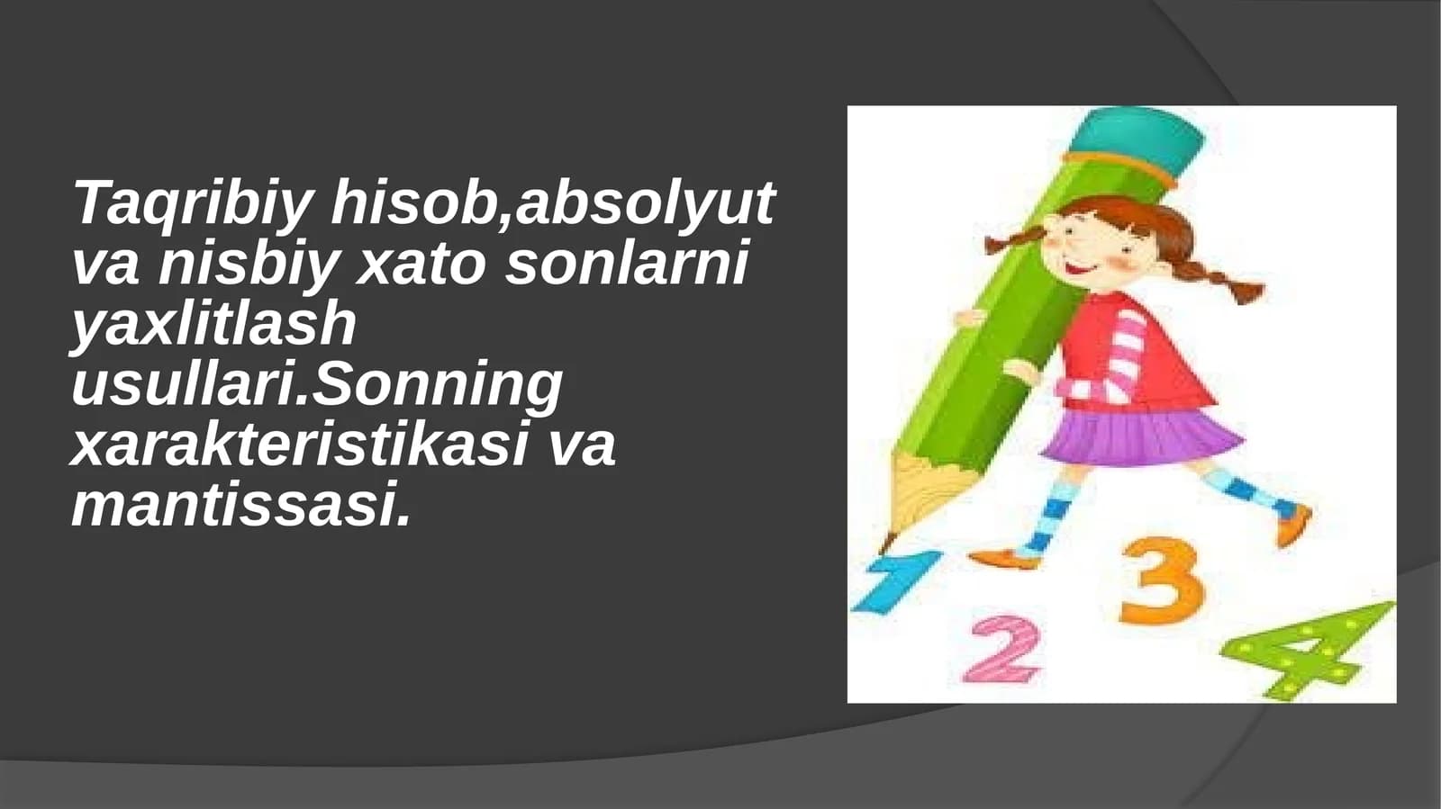 Taqribiy Hisob