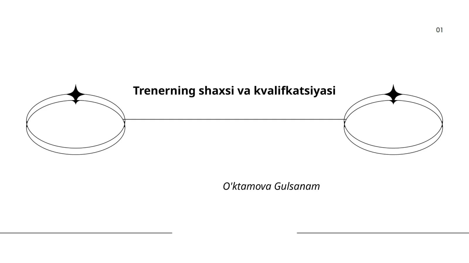 Trenerning shaxsi va kvalifkatsiyasi