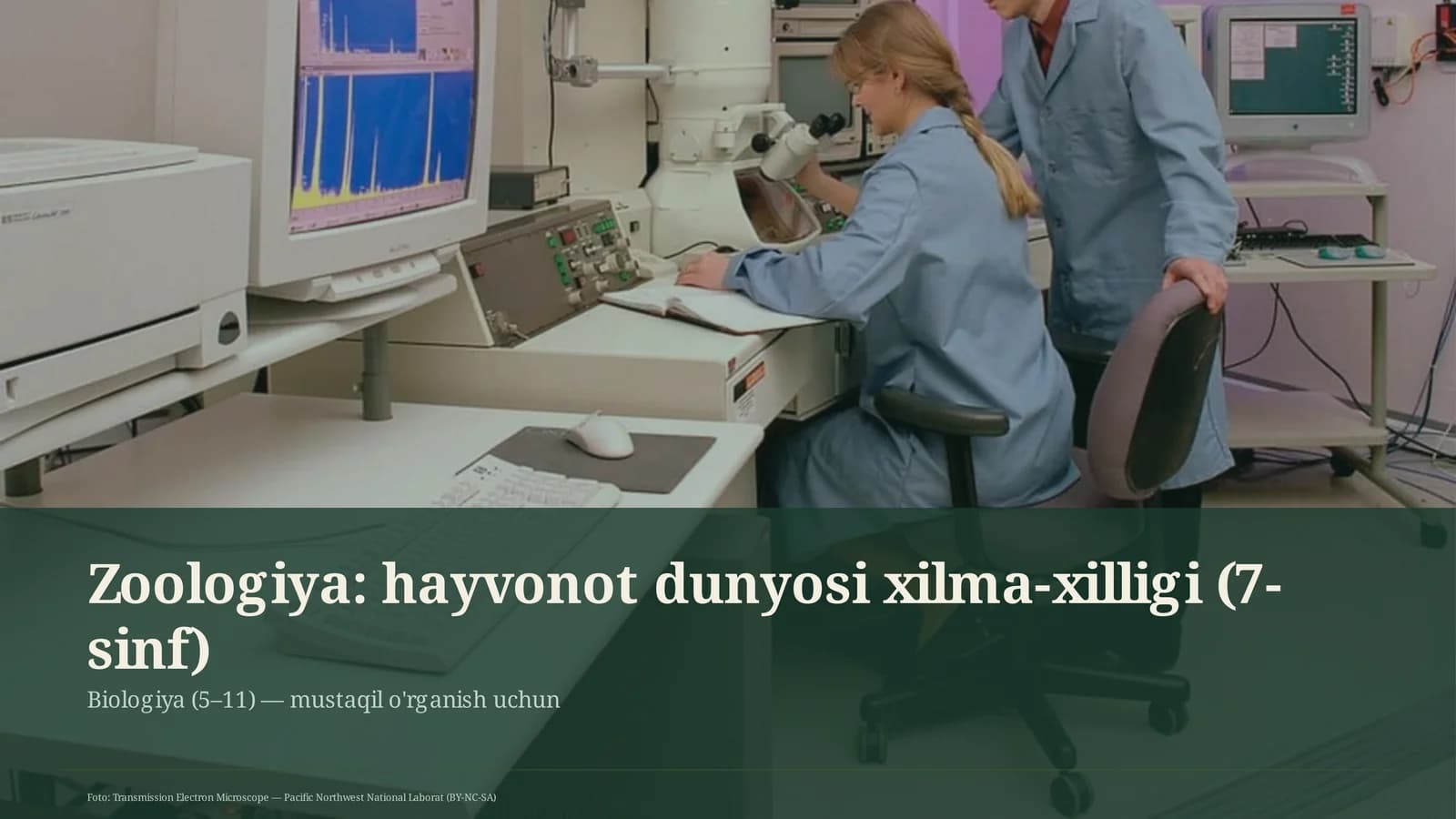 Zoologiya: hayvonot dunyosi xilma-xilligi (7-sinf)