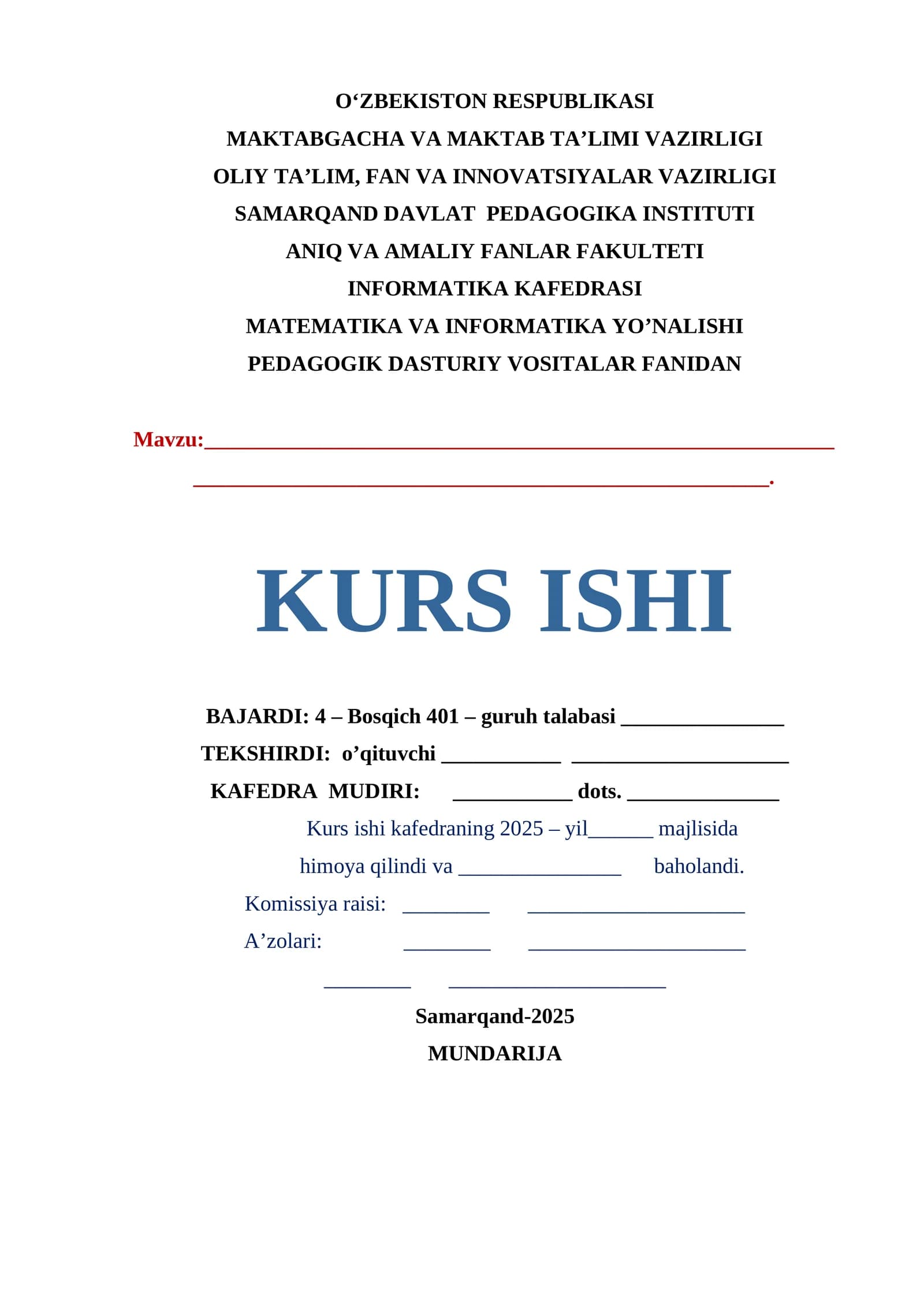 Kimyo darslarida o'quvchilarga ekologik ta'lim- tarbiya nerish metodikasi