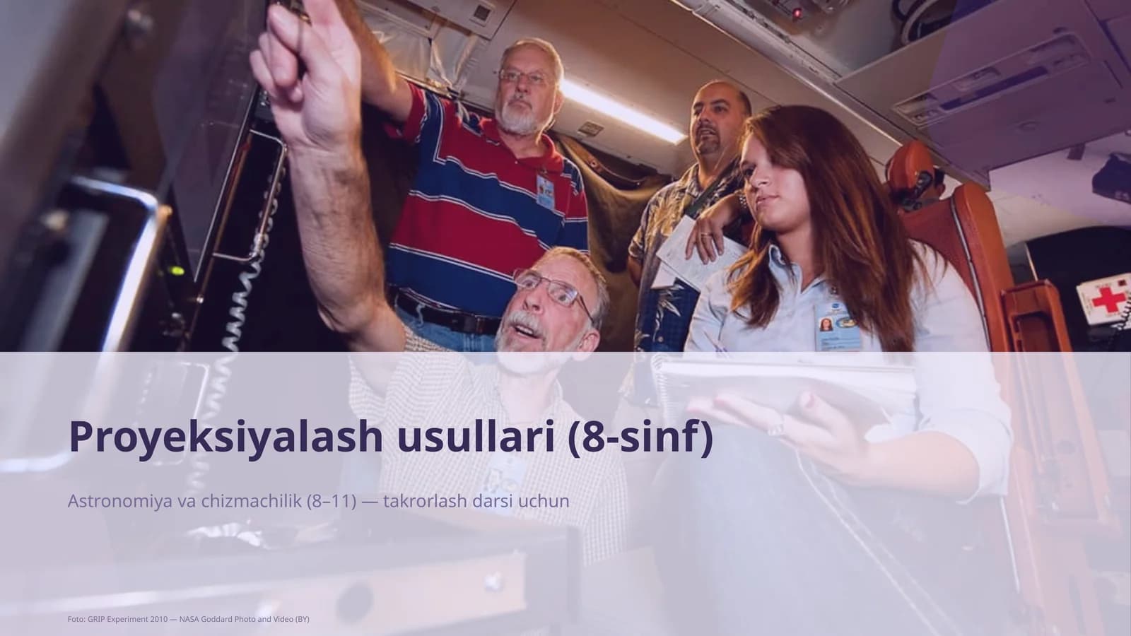 Proyeksiyalash usullari (8-sinf)