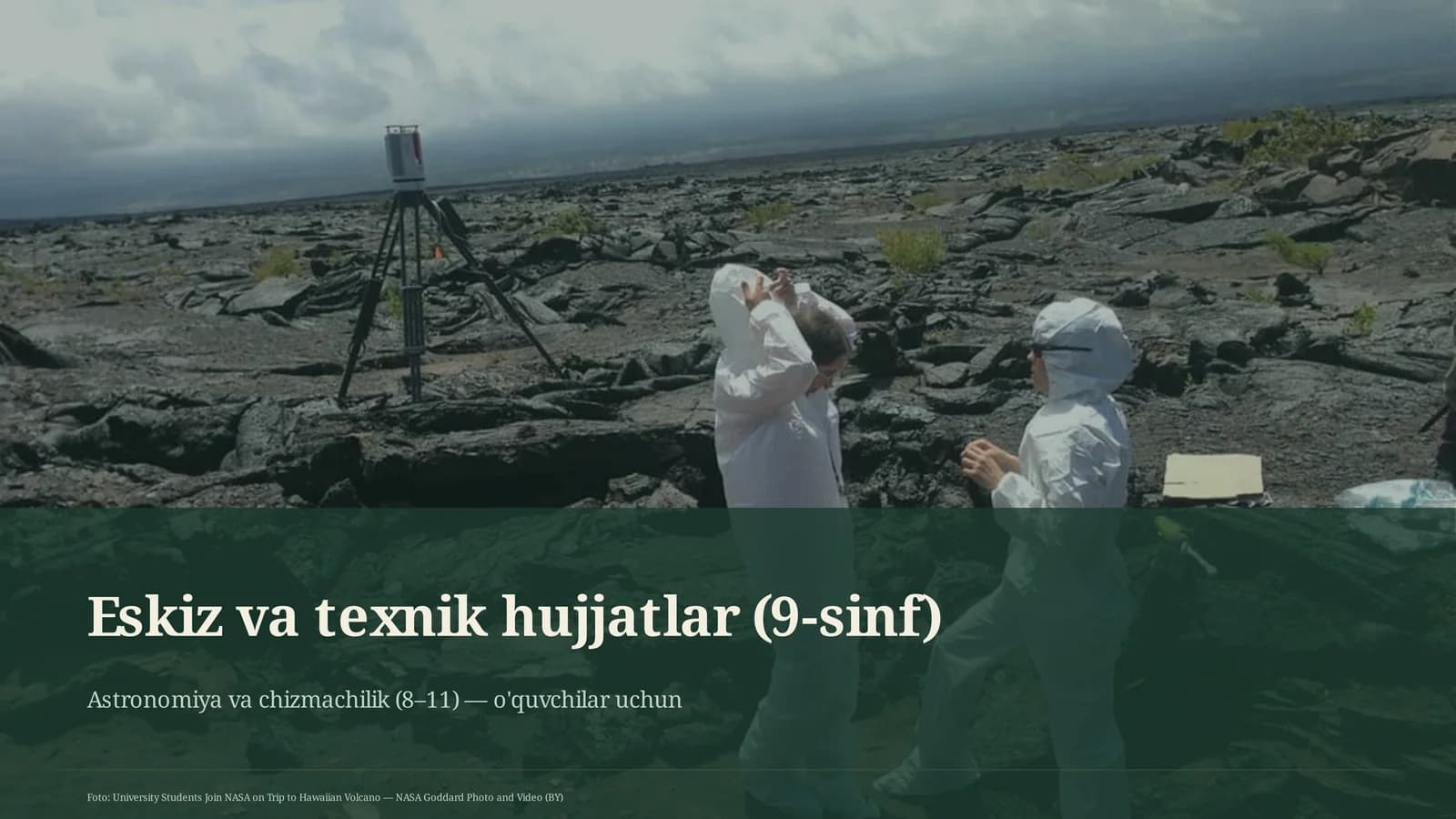 Eskiz va texnik hujjatlar (9-sinf)