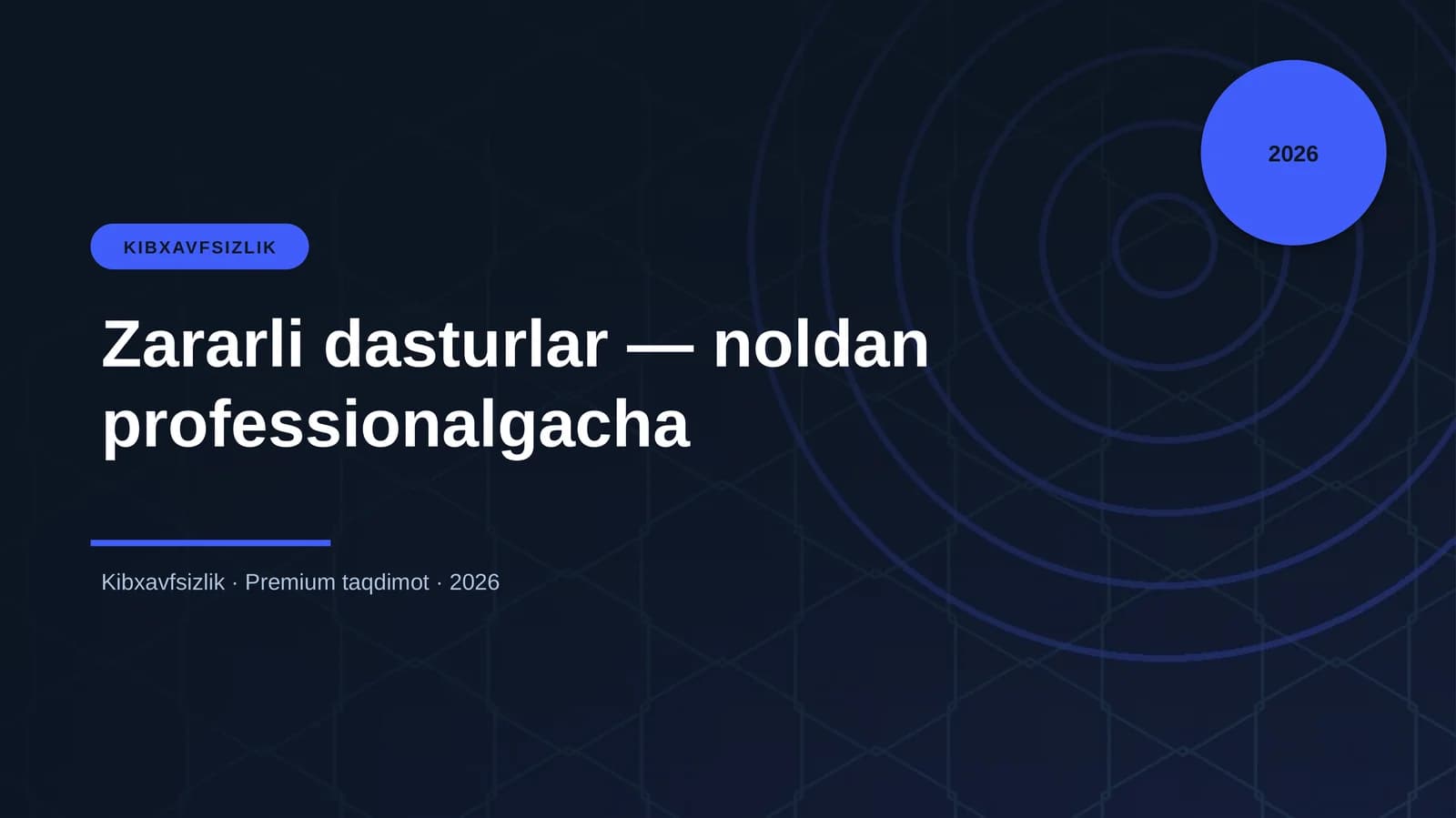 Zararli dasturlar — noldan professionalgacha