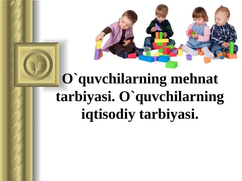 Mehnat Tarbiyasi