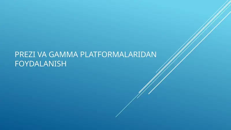 PrezivaGamma