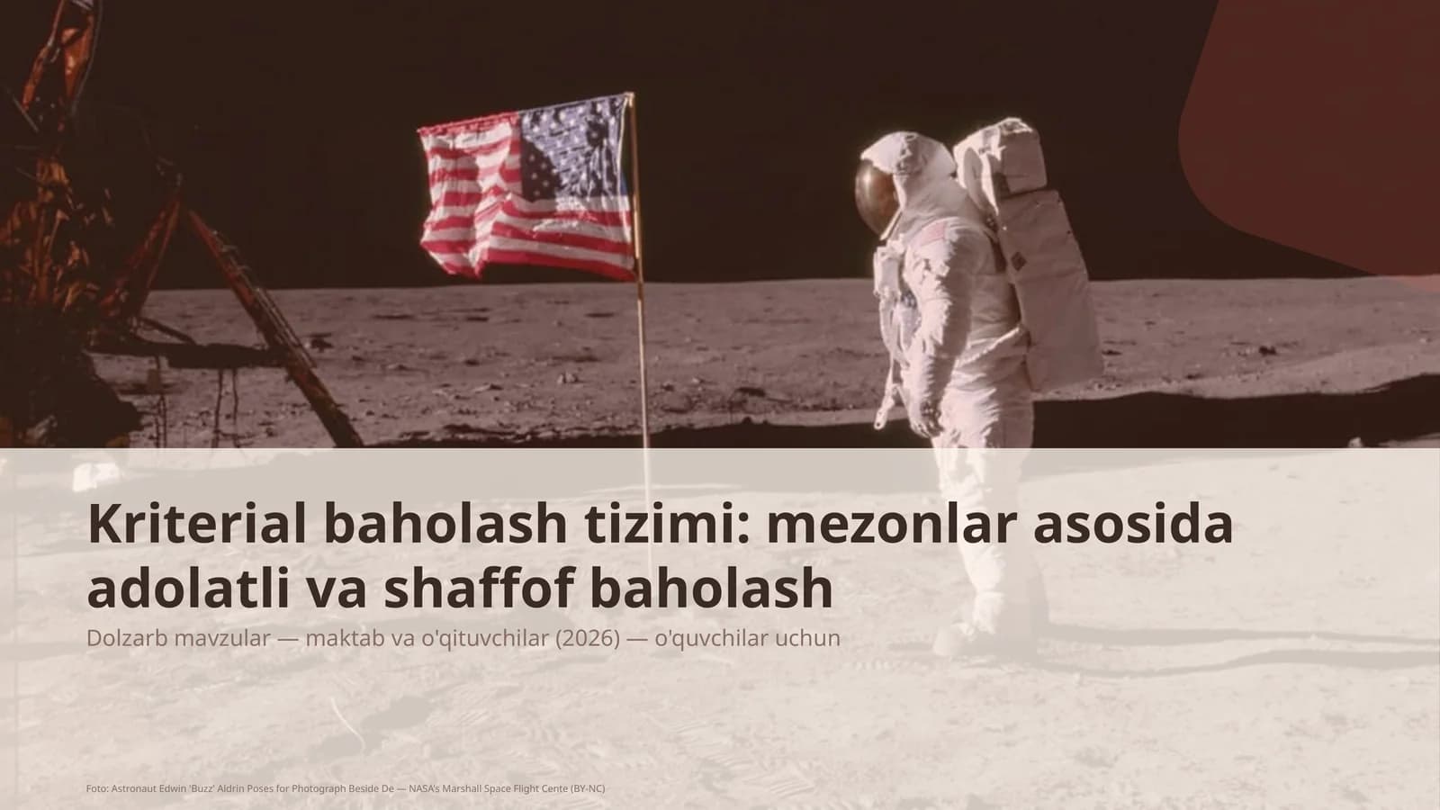 Kriterial baholash tizimi: mezonlar asosida adolatli va shaffof baholash