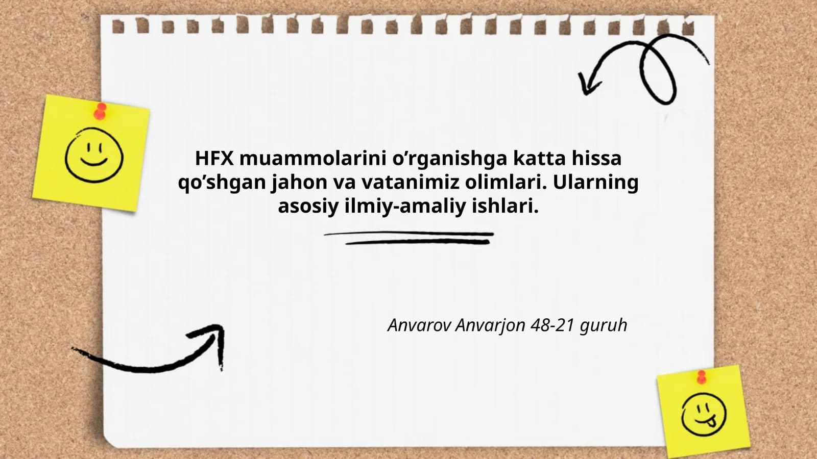 HFX muammolarini o’rganishga katta hissa qo’shgan jahon va vatanimiz olimlari