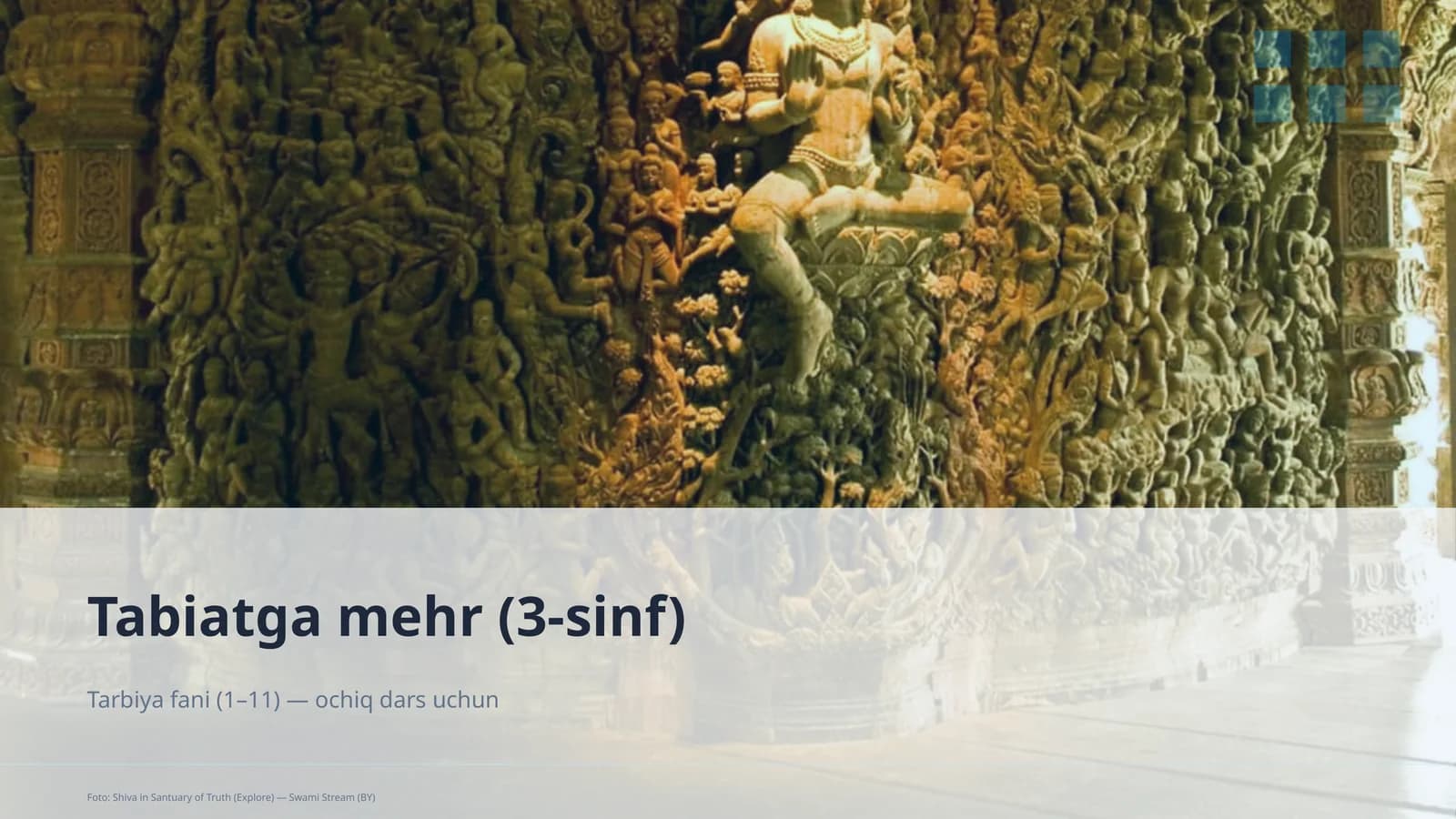 Tabiatga mehr (3-sinf)