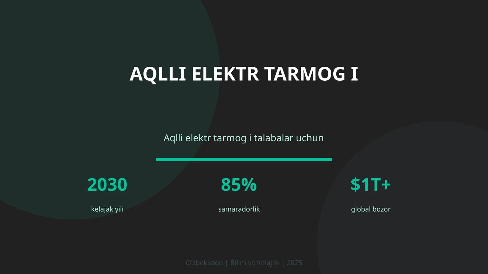 Aqlli elektr tarmog i