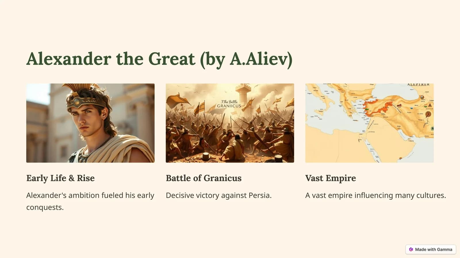 Alexander the Great