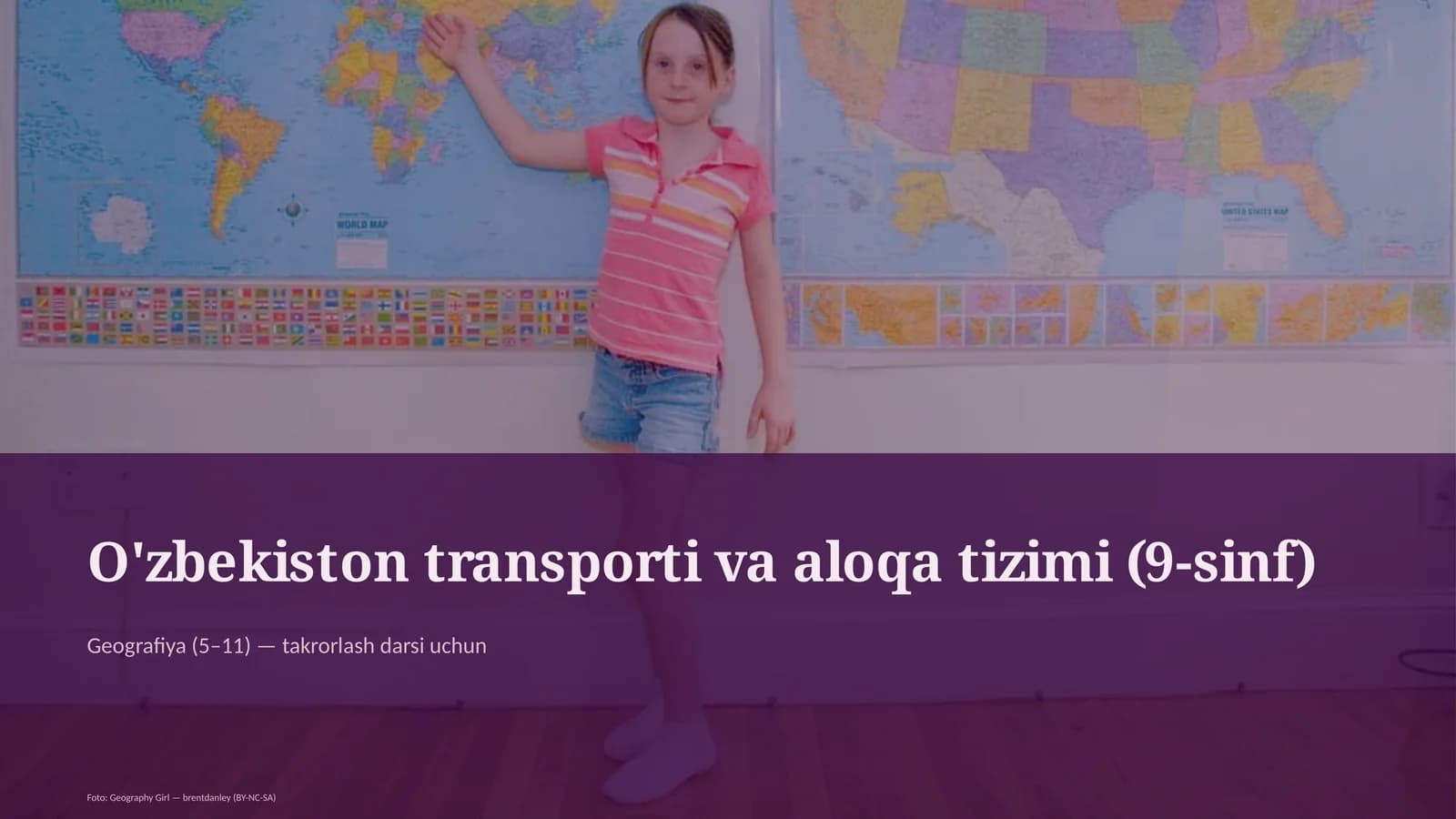 O'zbekiston transporti va aloqa tizimi (9-sinf)