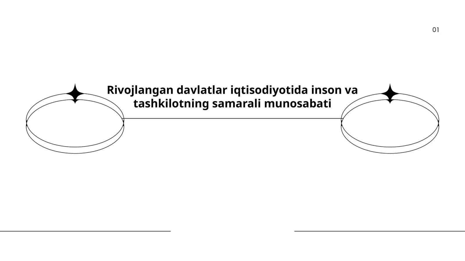 Rivojlangan davlatlar iqtisodiyotida inson va tashkilotning samarali munosabati