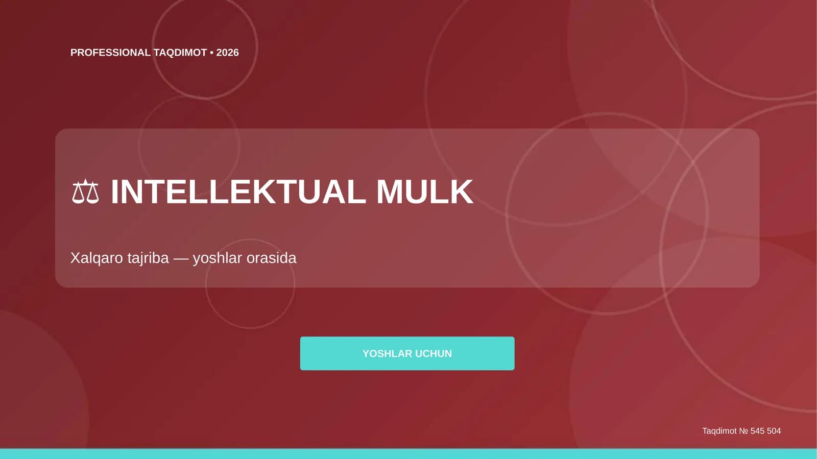 INTELLEKTUAL MULK
