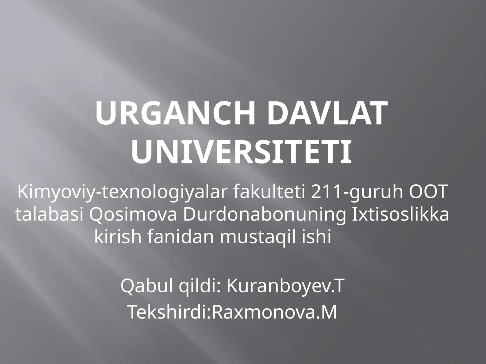 Don maxsulotlarini qayta ishlash sanoat korxonalari