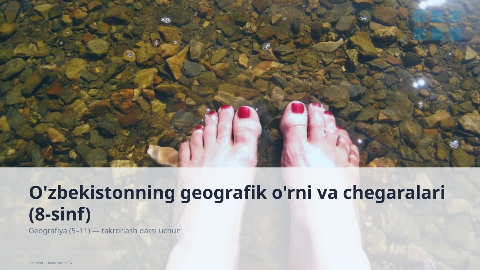 O'zbekistonning geografik o'rni va chegaralari (8-sinf)