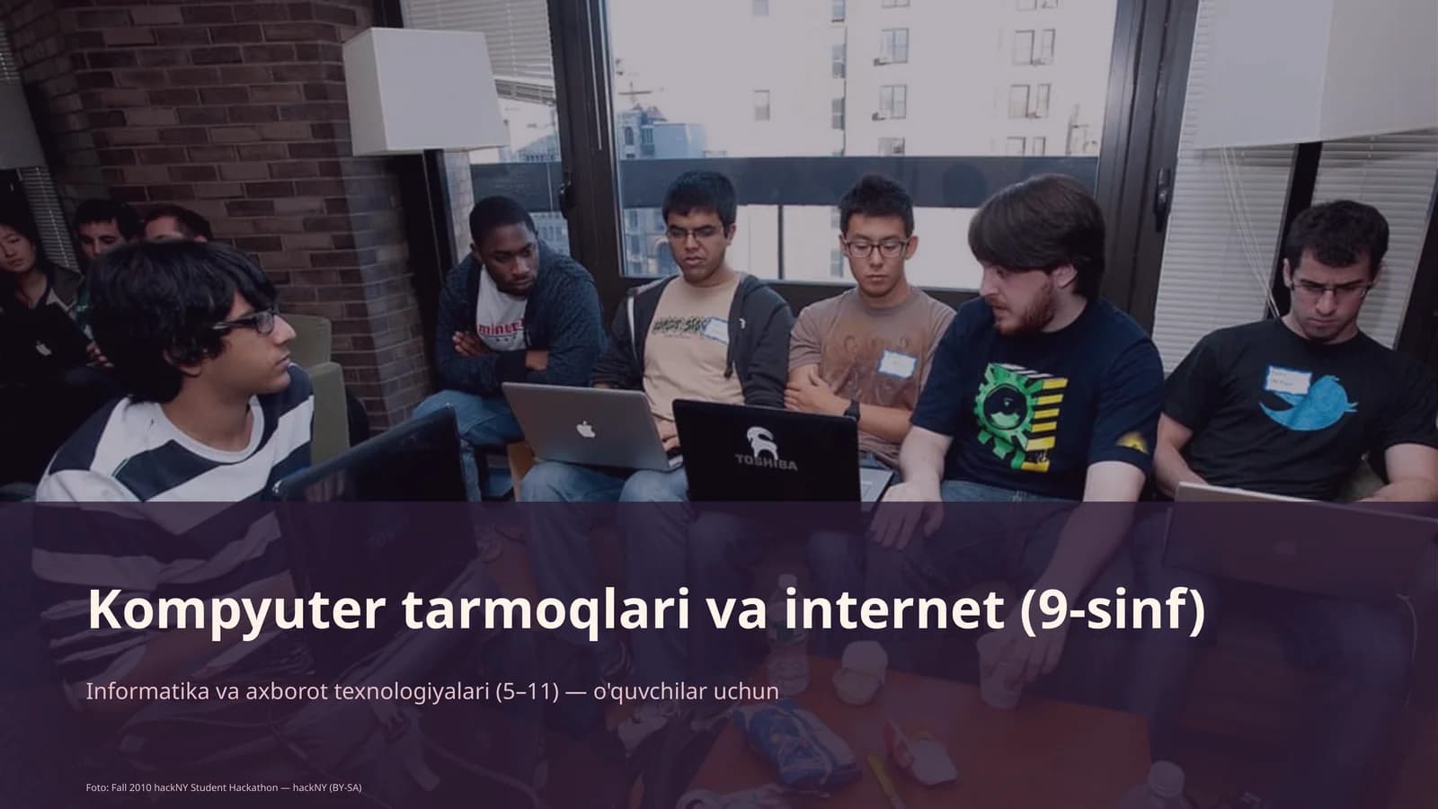 Kompyuter tarmoqlari va internet (9-sinf)