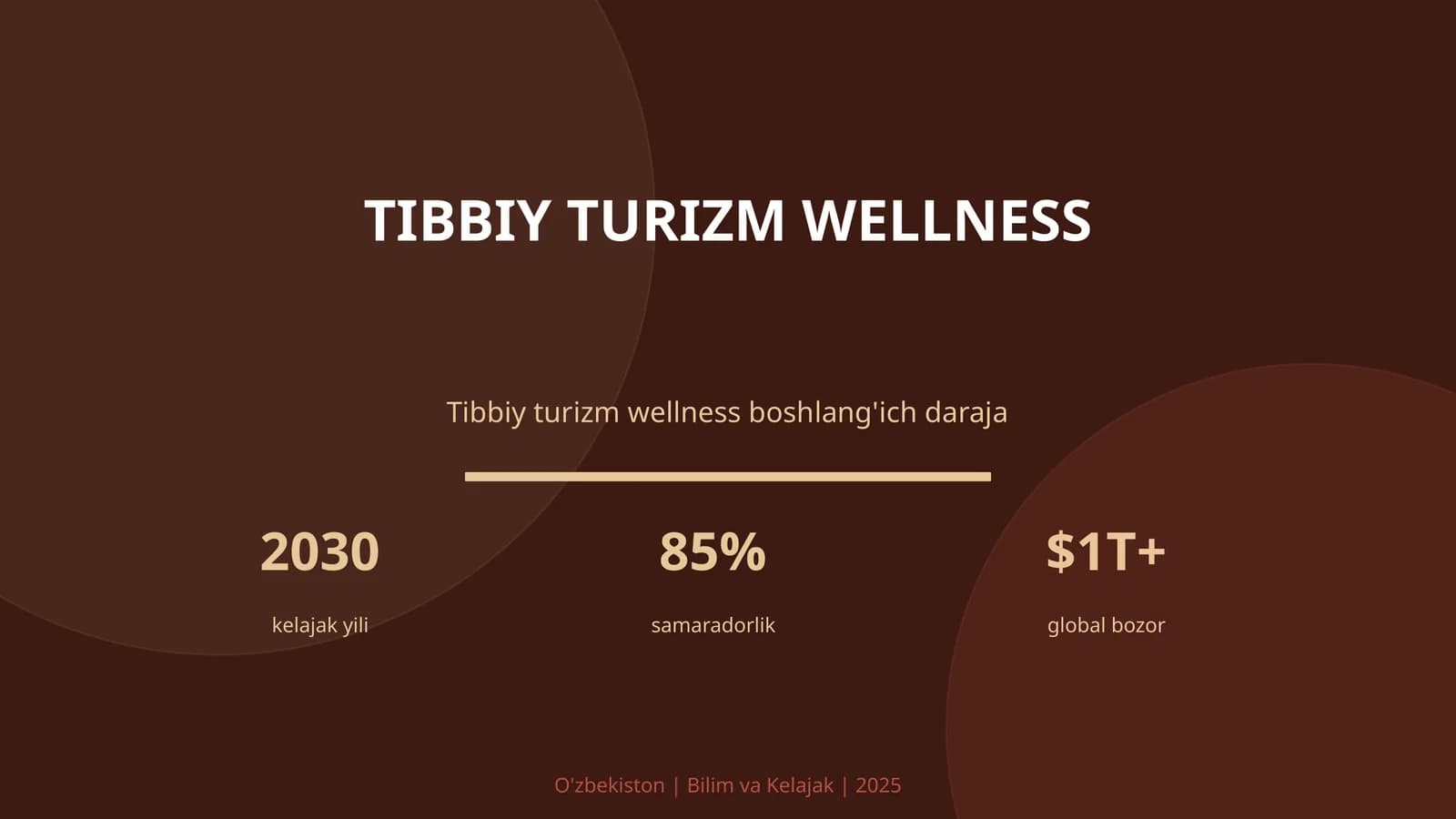 Tibbiy turizm wellness