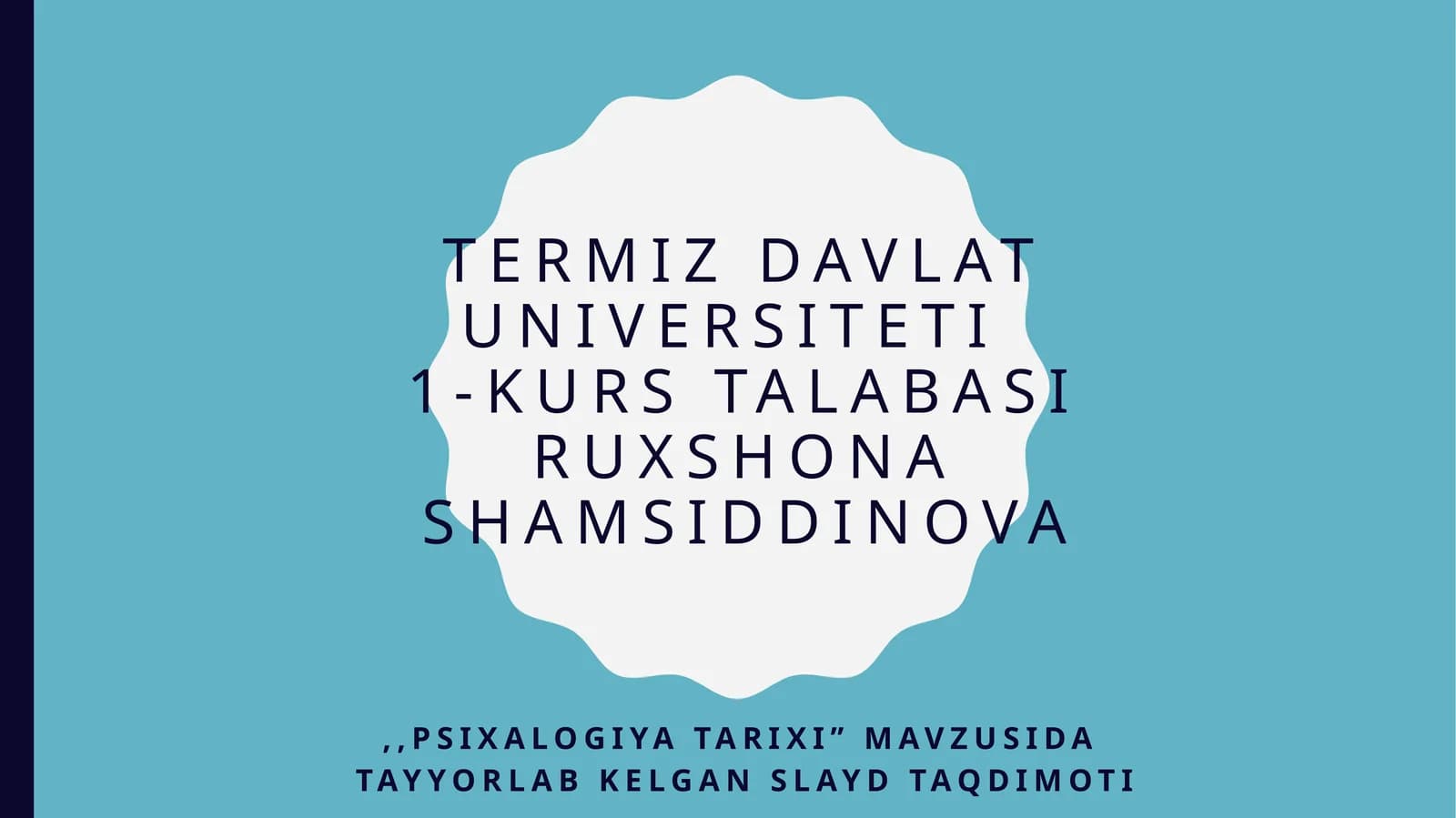 Psixalogiya Tarixi