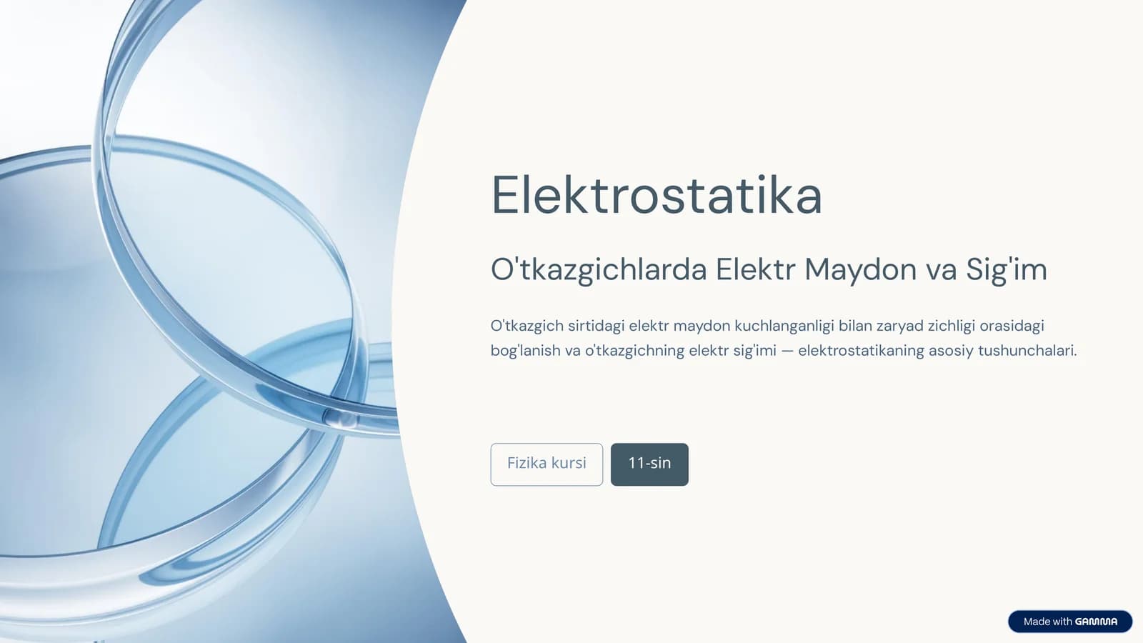Elektrostatika