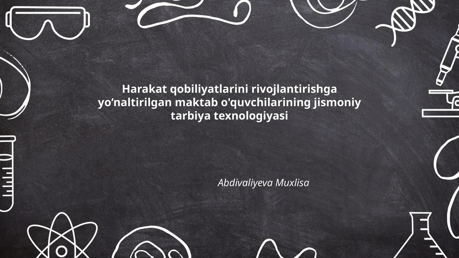 Harakat qobiliyatlarini rivojlantirishga yo‘naltirilgan maktab o'quvchilarining jismoniy tarbiya texnologiyasi