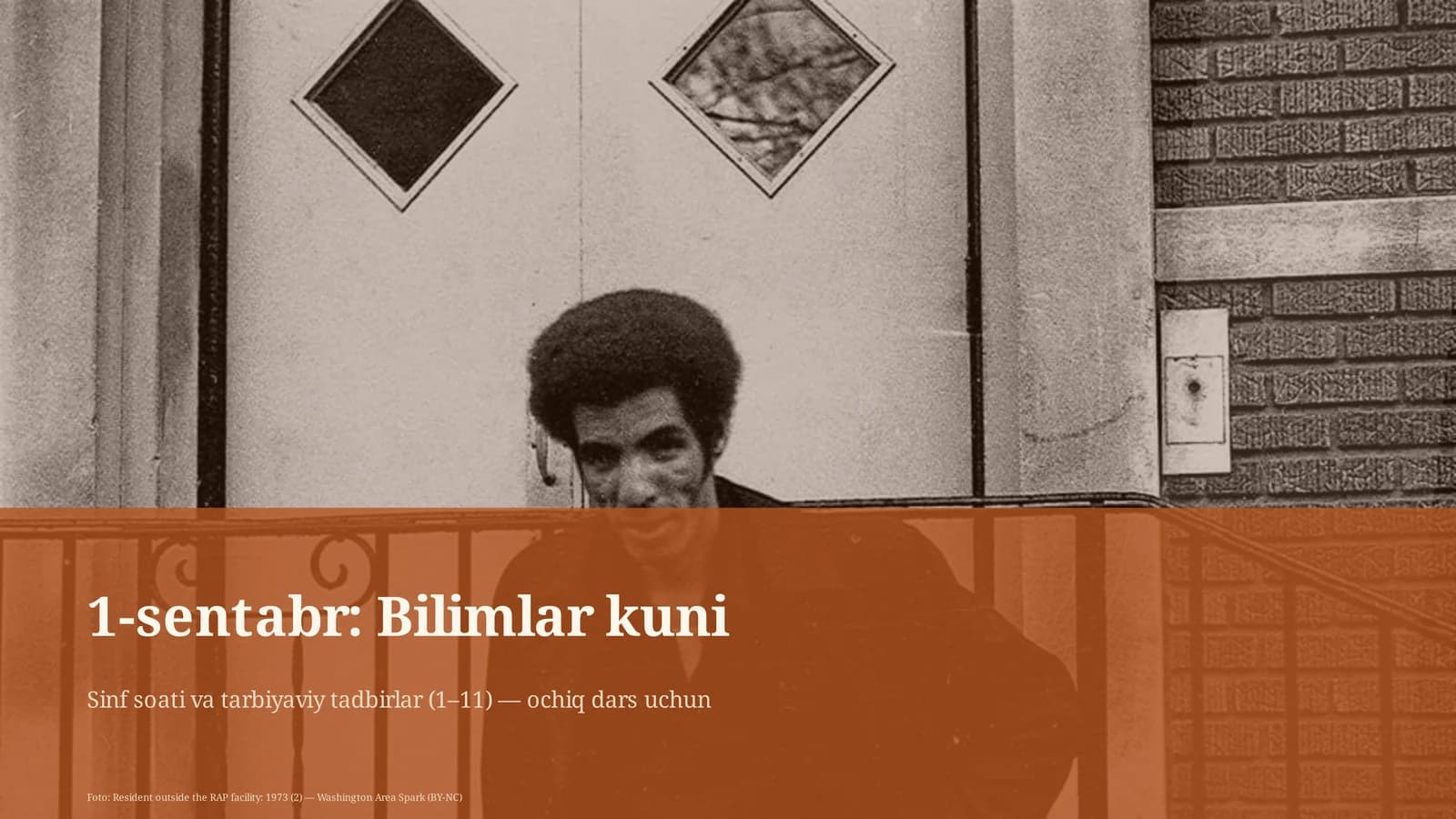 1-sentabr: Bilimlar kuni