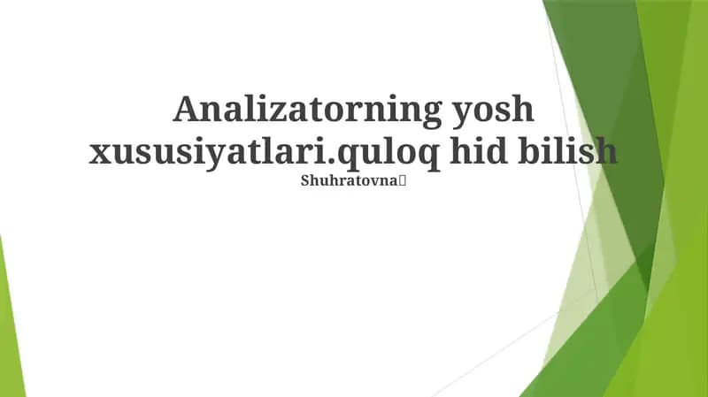 Yoshning hissiy qayta ishlashga ta'siri