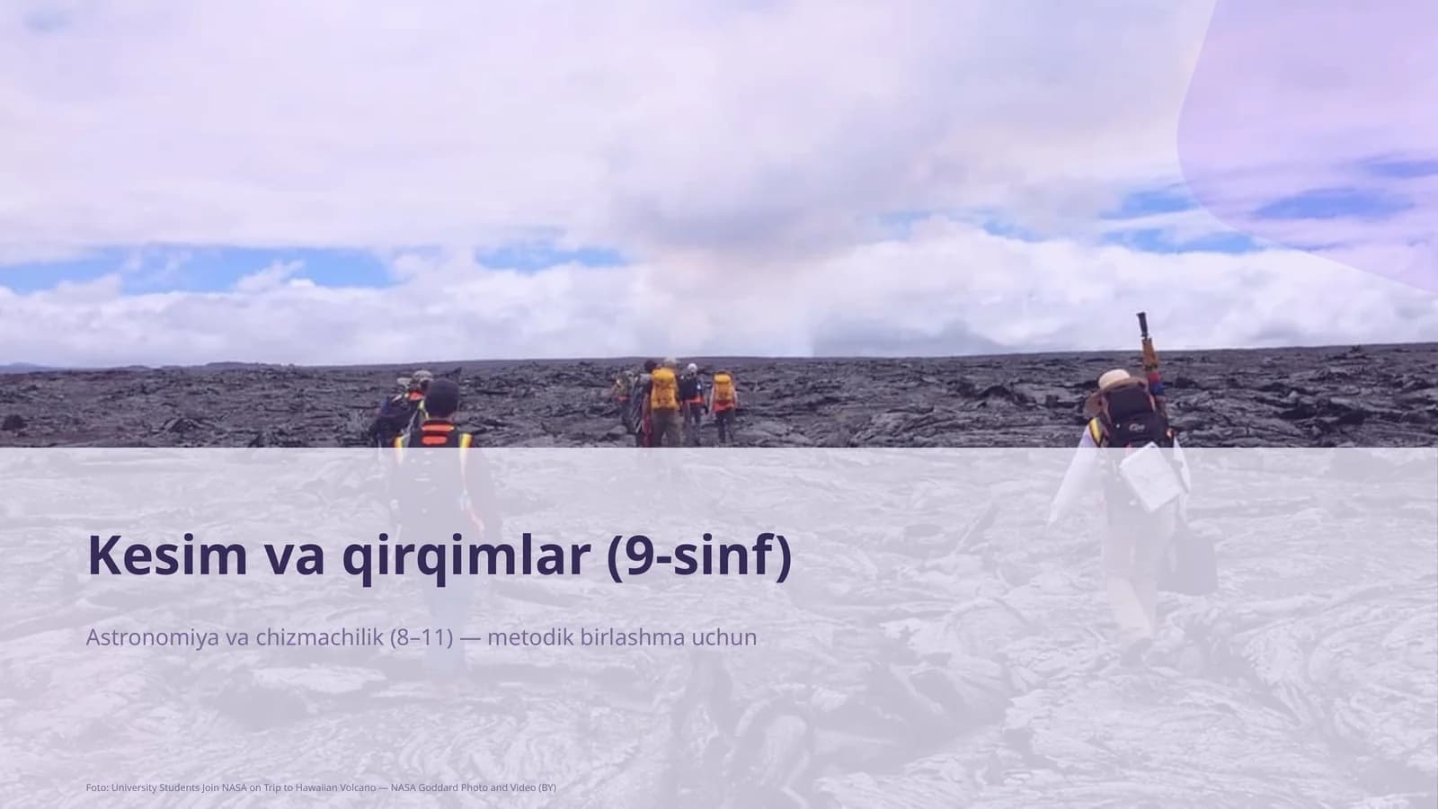 Kesim va qirqimlar (9-sinf)