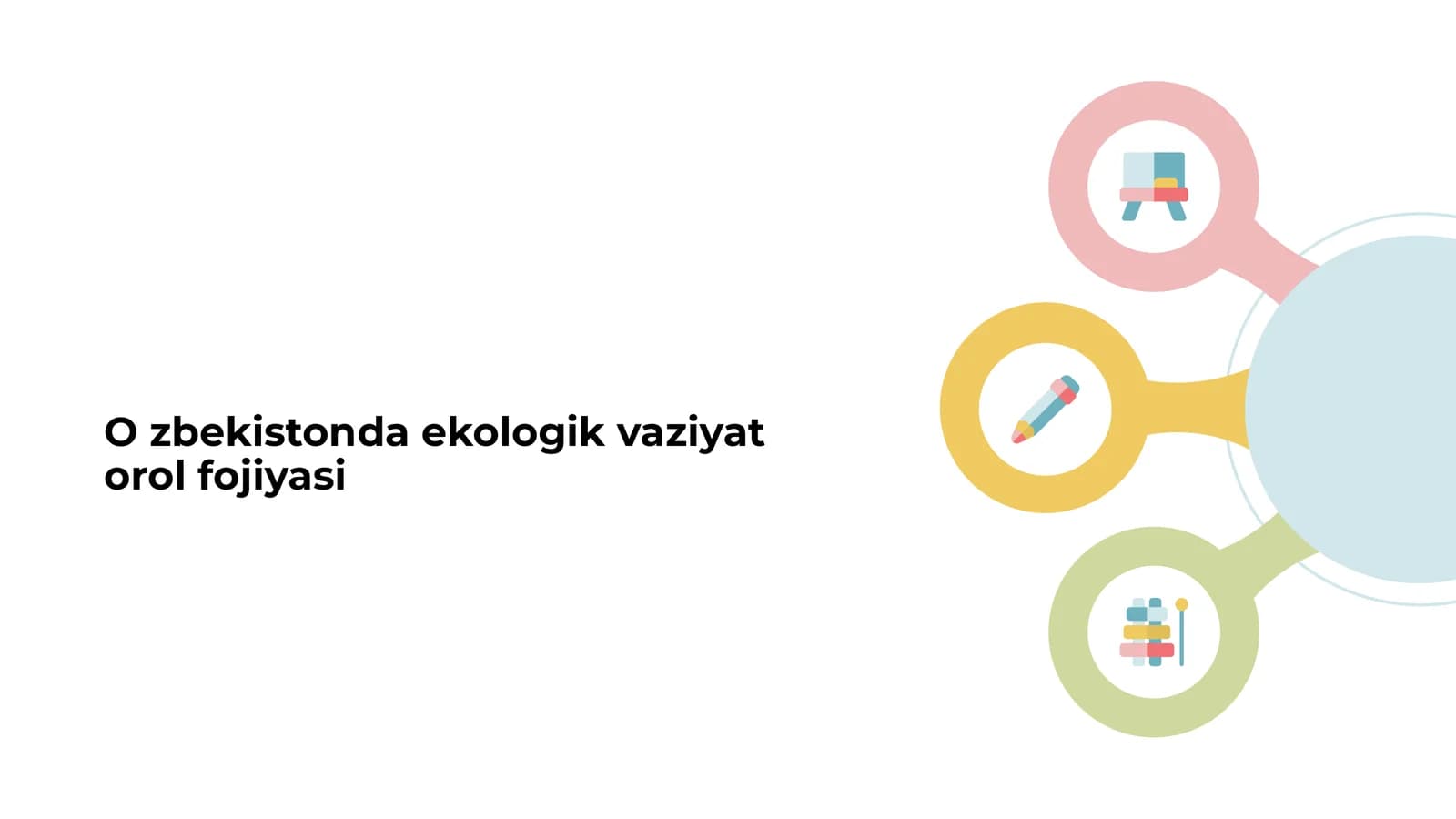 Oʻzbekistonda ekologik vaziyat orol fojiyasi