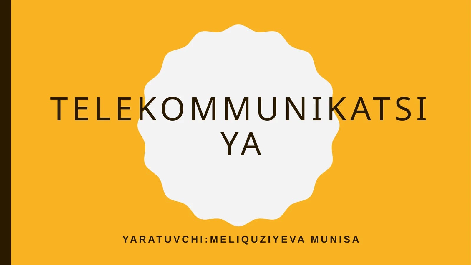 Telekommunikatsiya