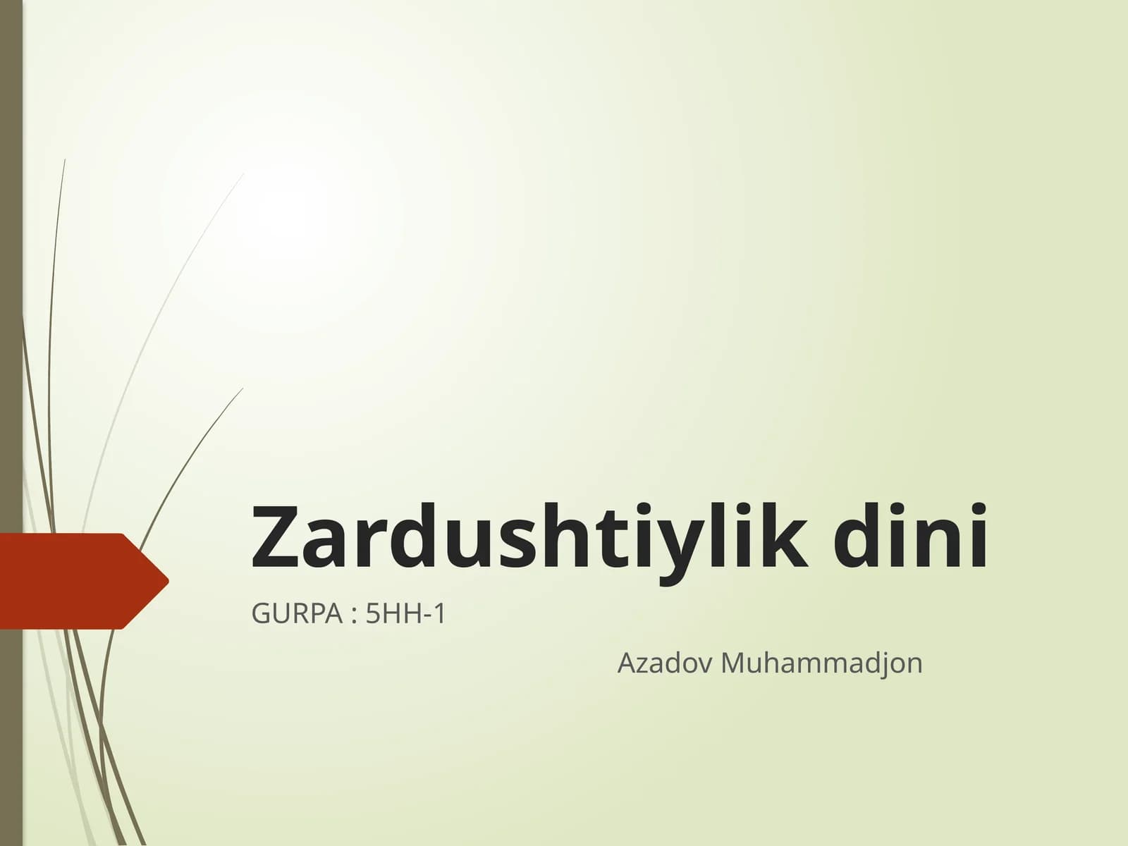 Zardushtiylikdini