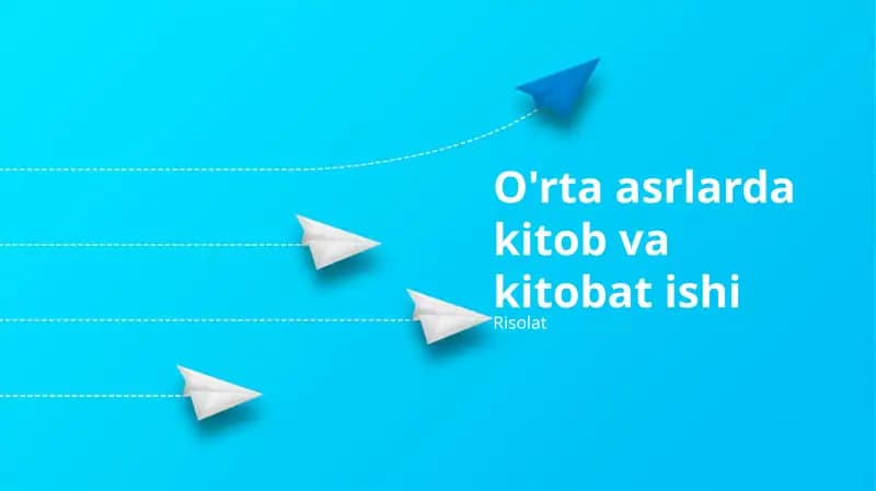 O'rta asrlarda kitob va kitobat ishi