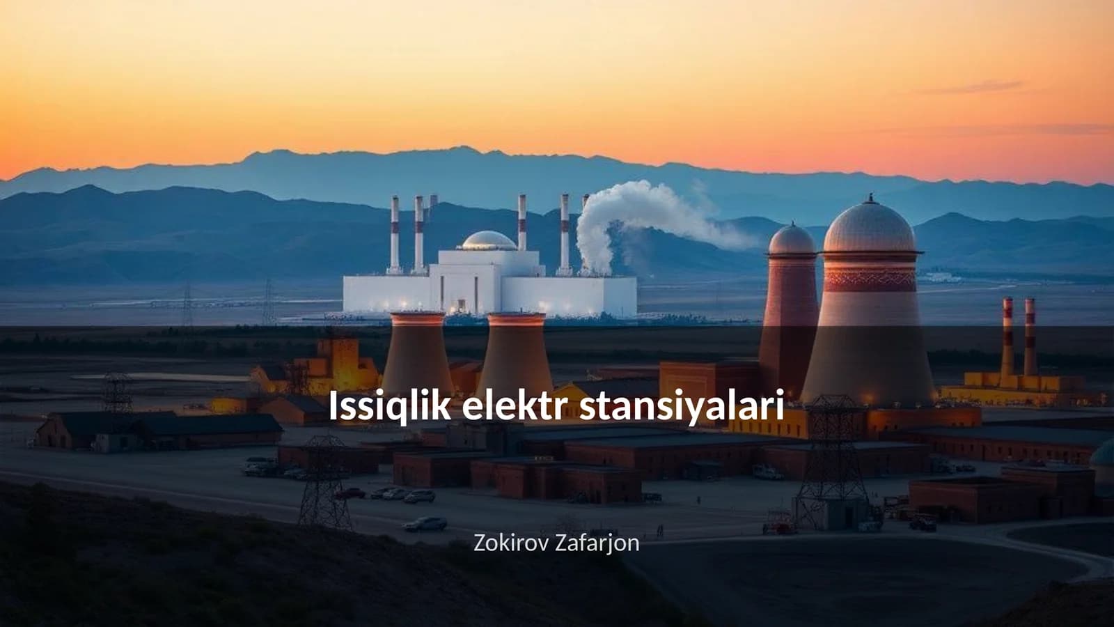 Issiqlik elektr stansiyalari