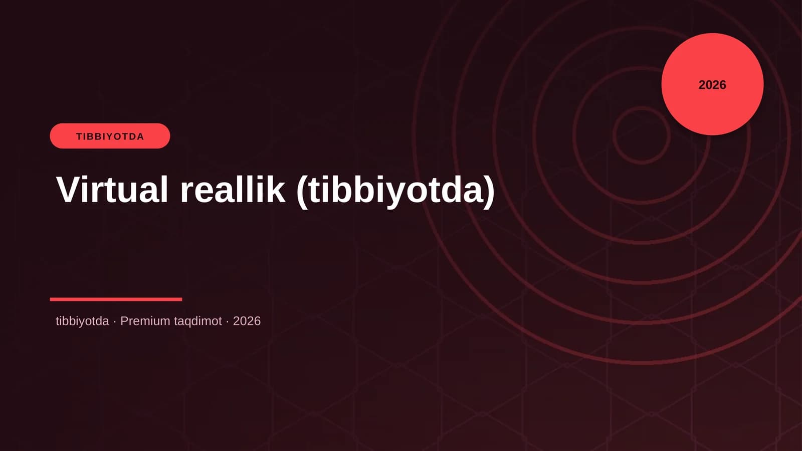 Virtual reallik (tibbiyotda)
