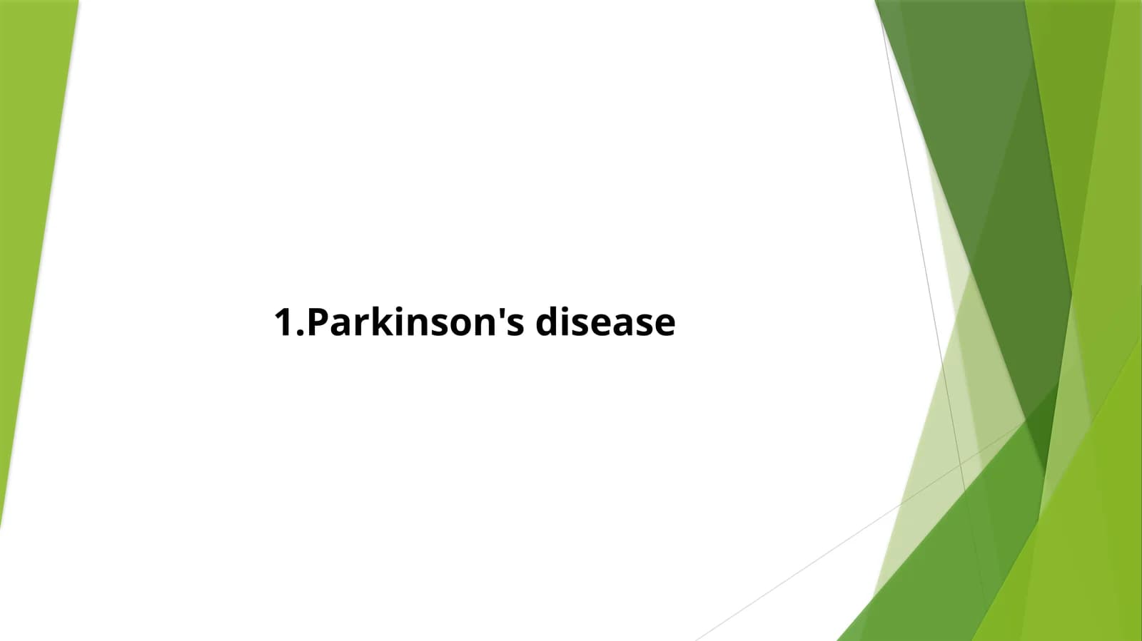 Parkinson’s disease