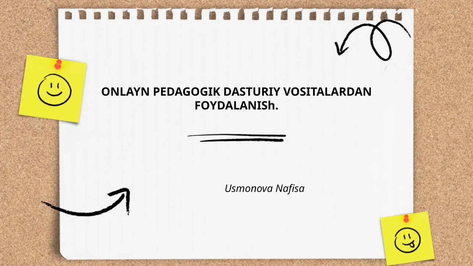 Onlayn Pedagogik Dasturiy Vositalardan Foydalanish