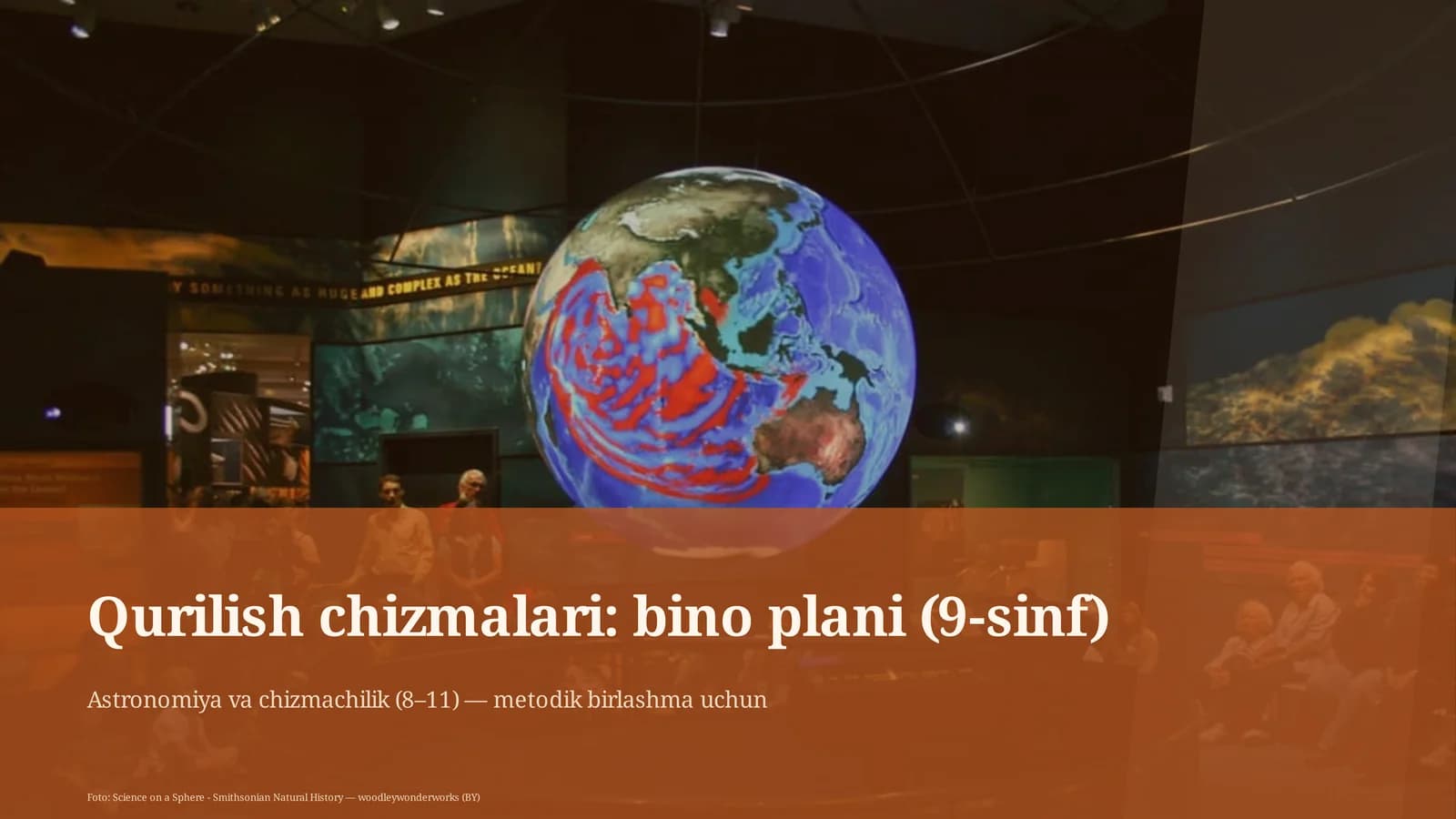 Qurilish chizmalari: bino plani (9-sinf)