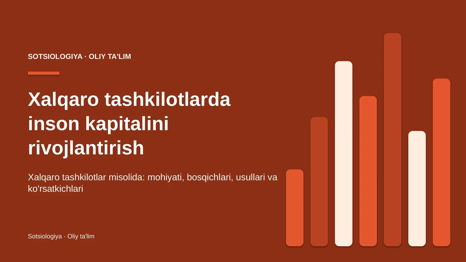 xalqaro tashkilotlarda inson kapitalini rivojlantirish 3761