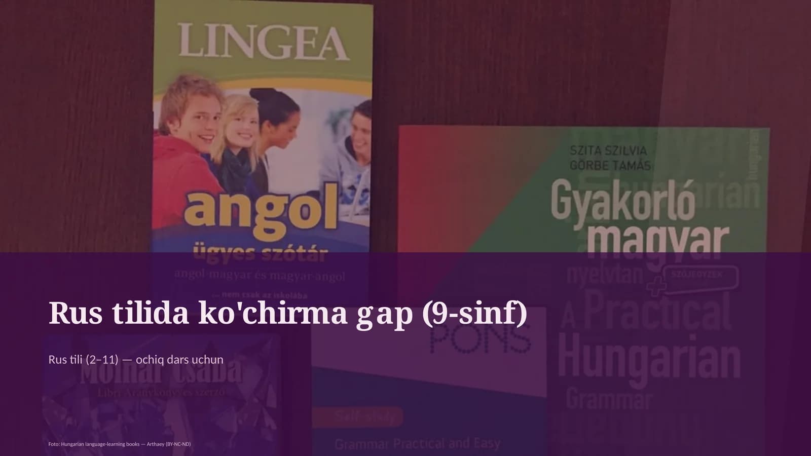 Rus tilida ko'chirma gap (9-sinf)
