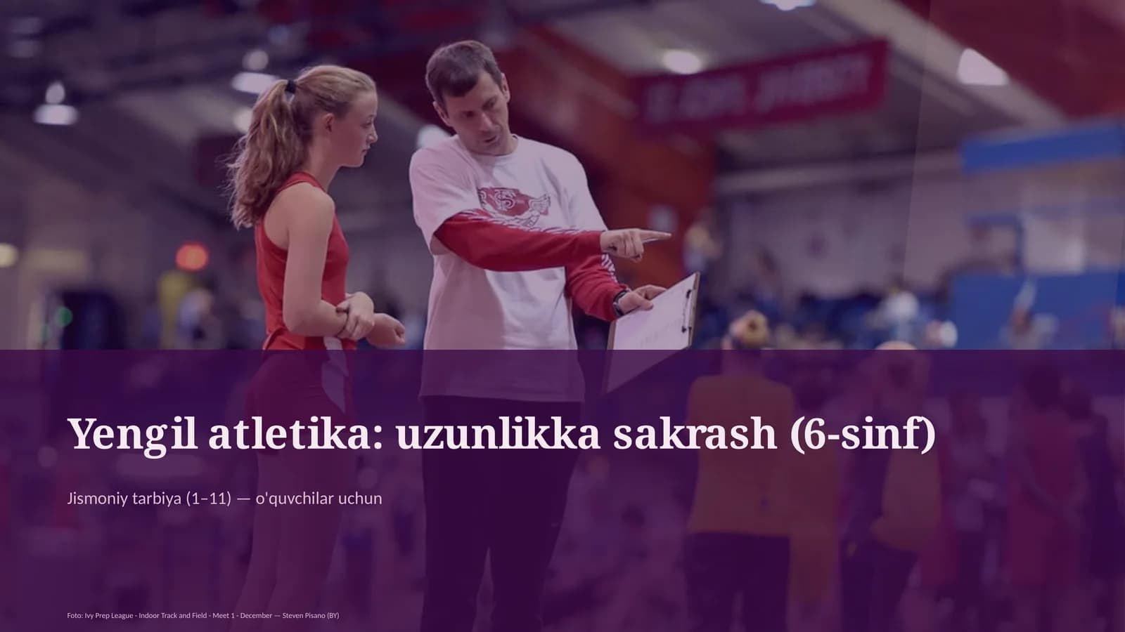 Yengil atletika: uzunlikka sakrash (6-sinf)