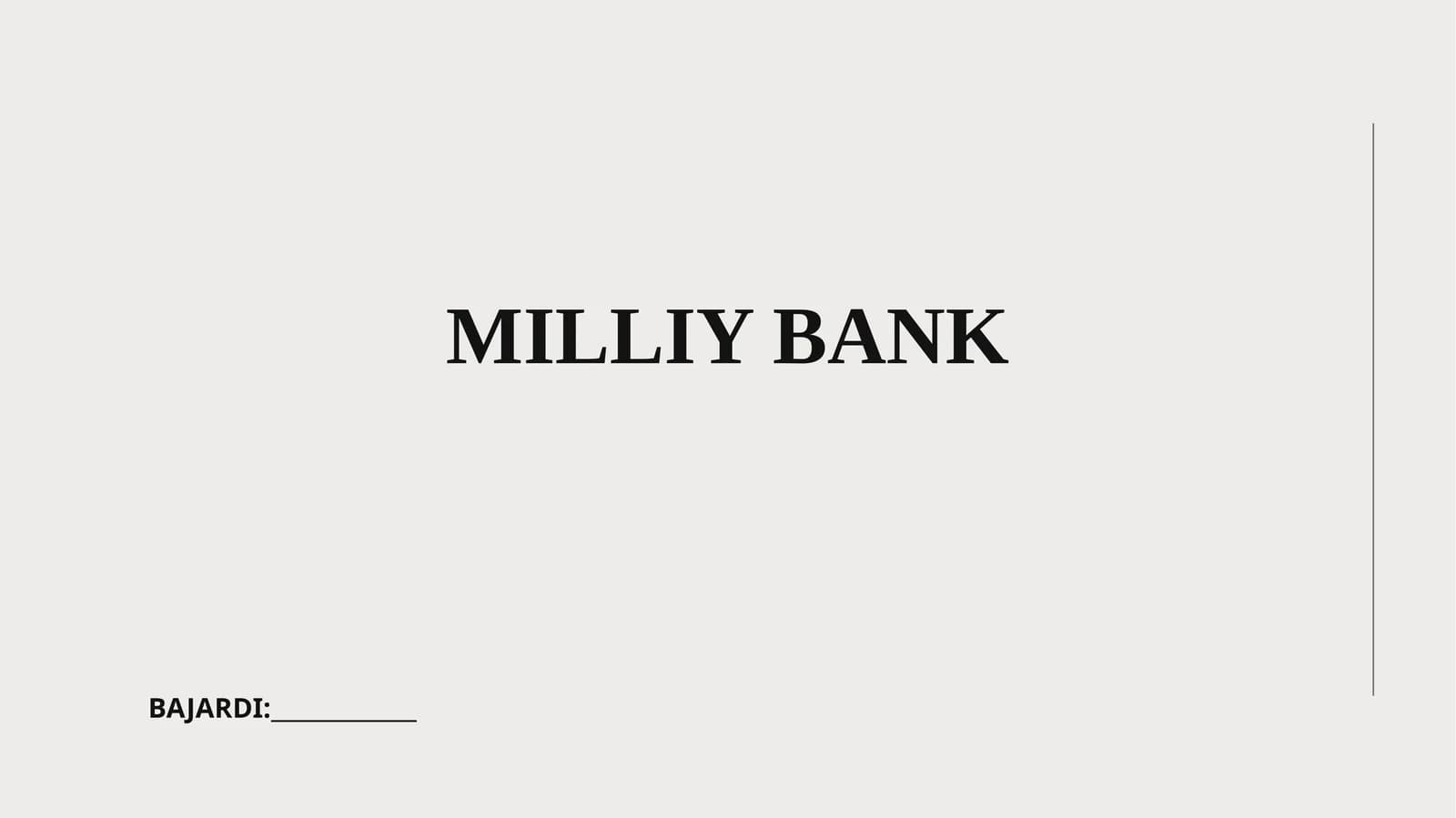Milliy bank