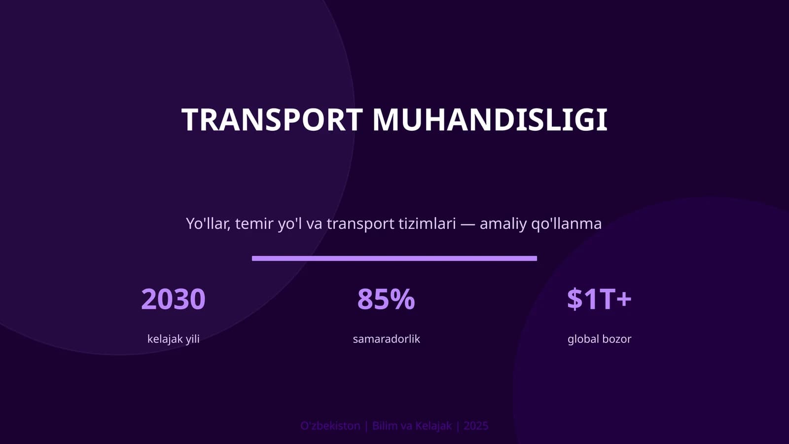Transport muhandisligi