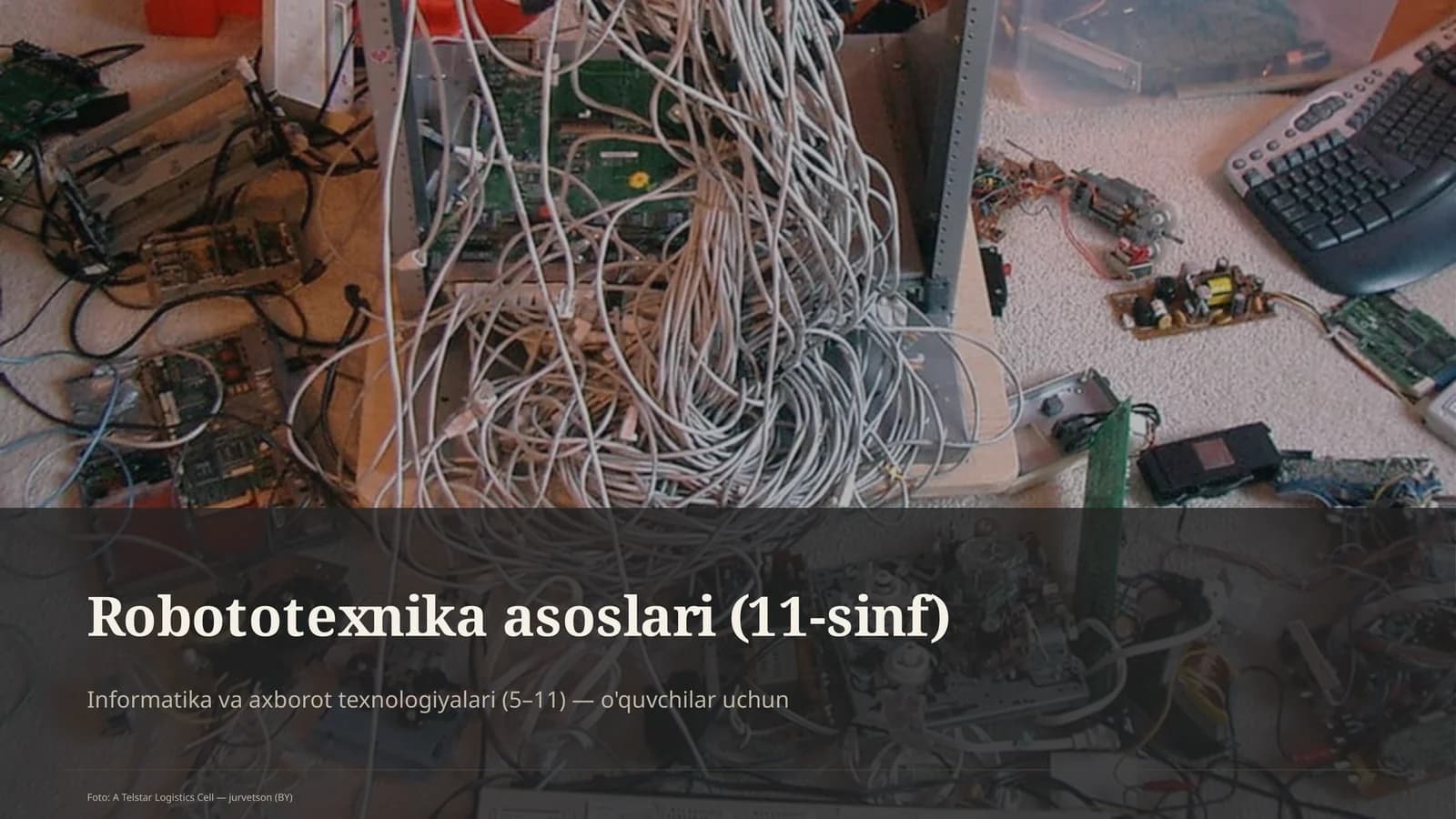 Robototexnika asoslari (11-sinf)