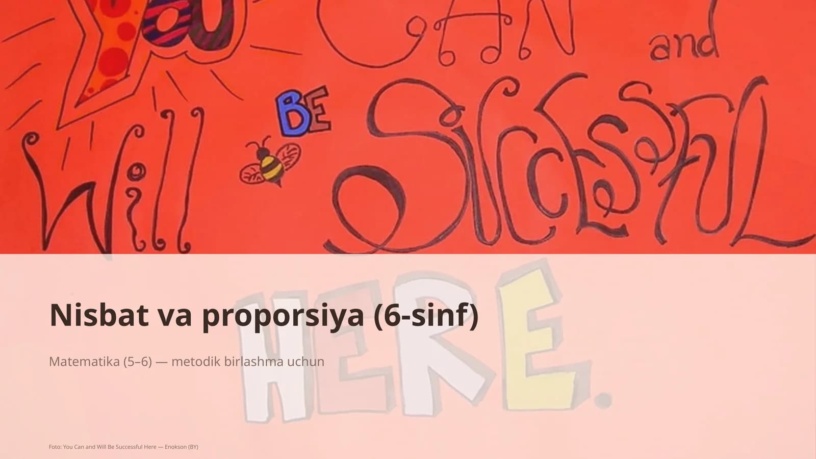 Nisbat va proporsiya (6-sinf)