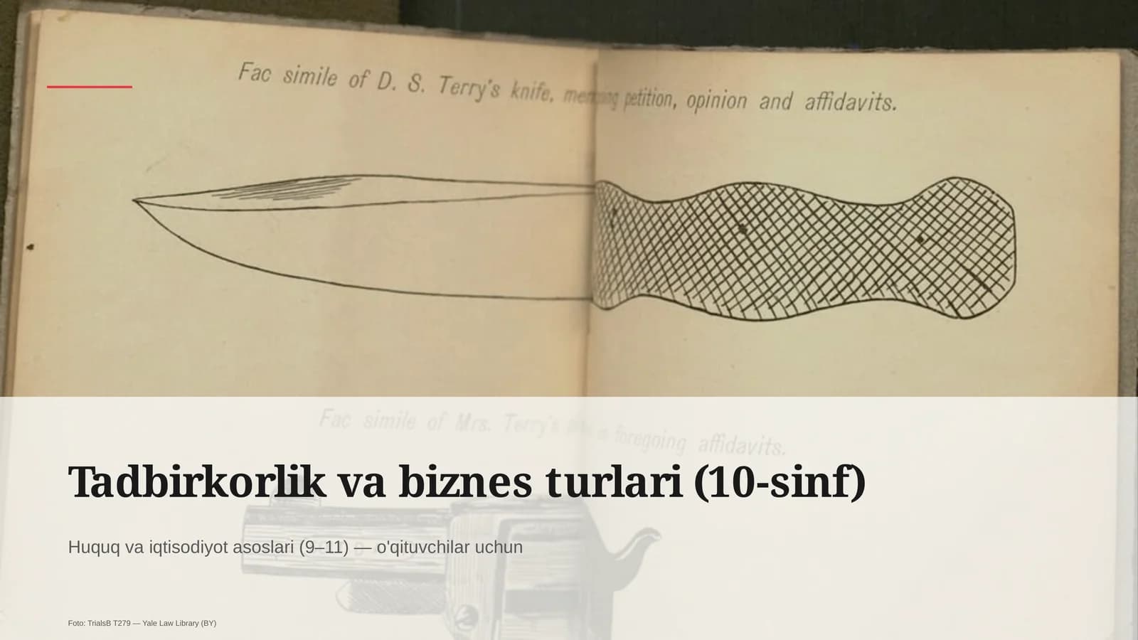 Huquq va iqtisodiyot asoslari (9–11)