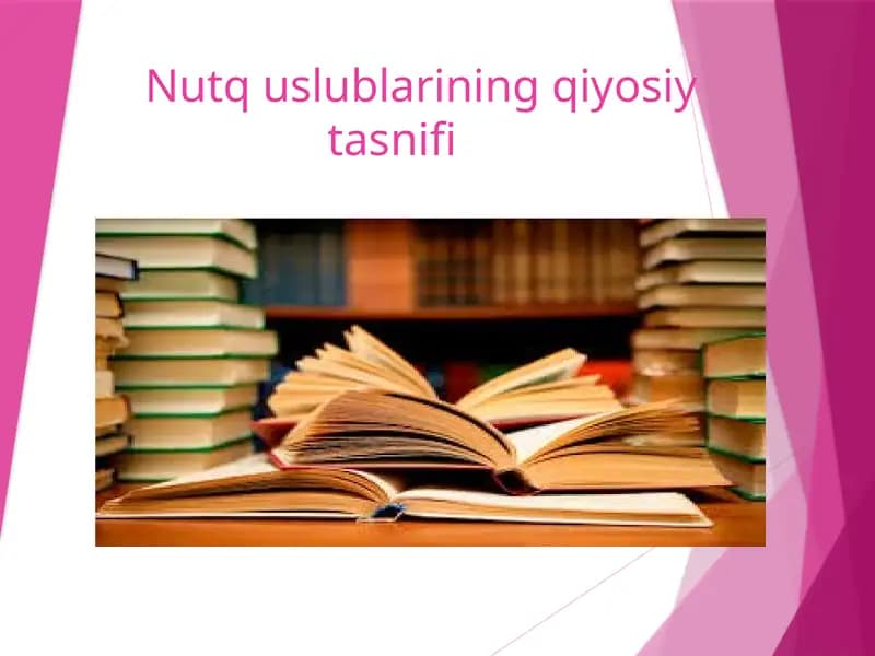 Nutq uslubi