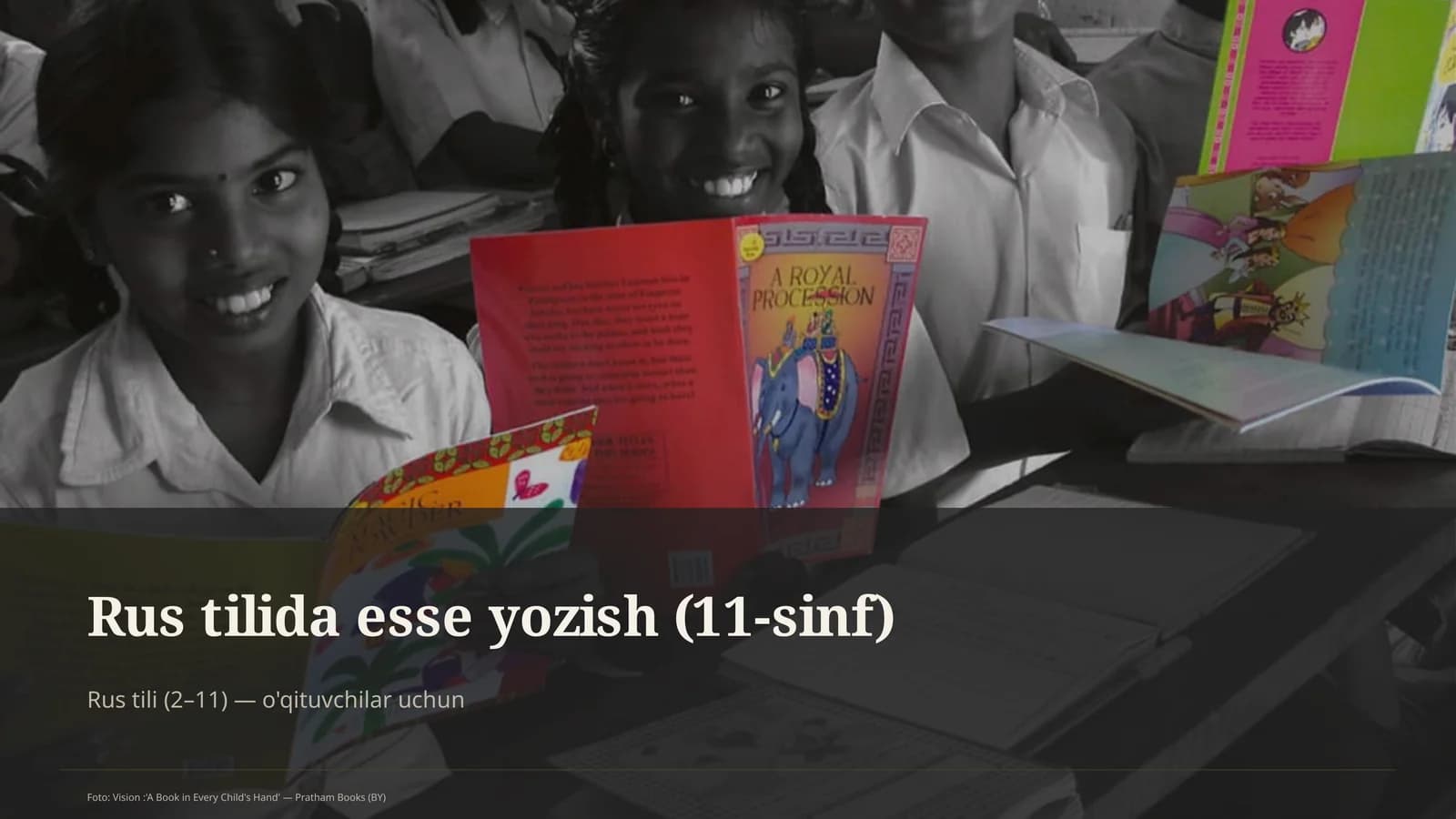 Rus tilida esse yozish (11-sinf)